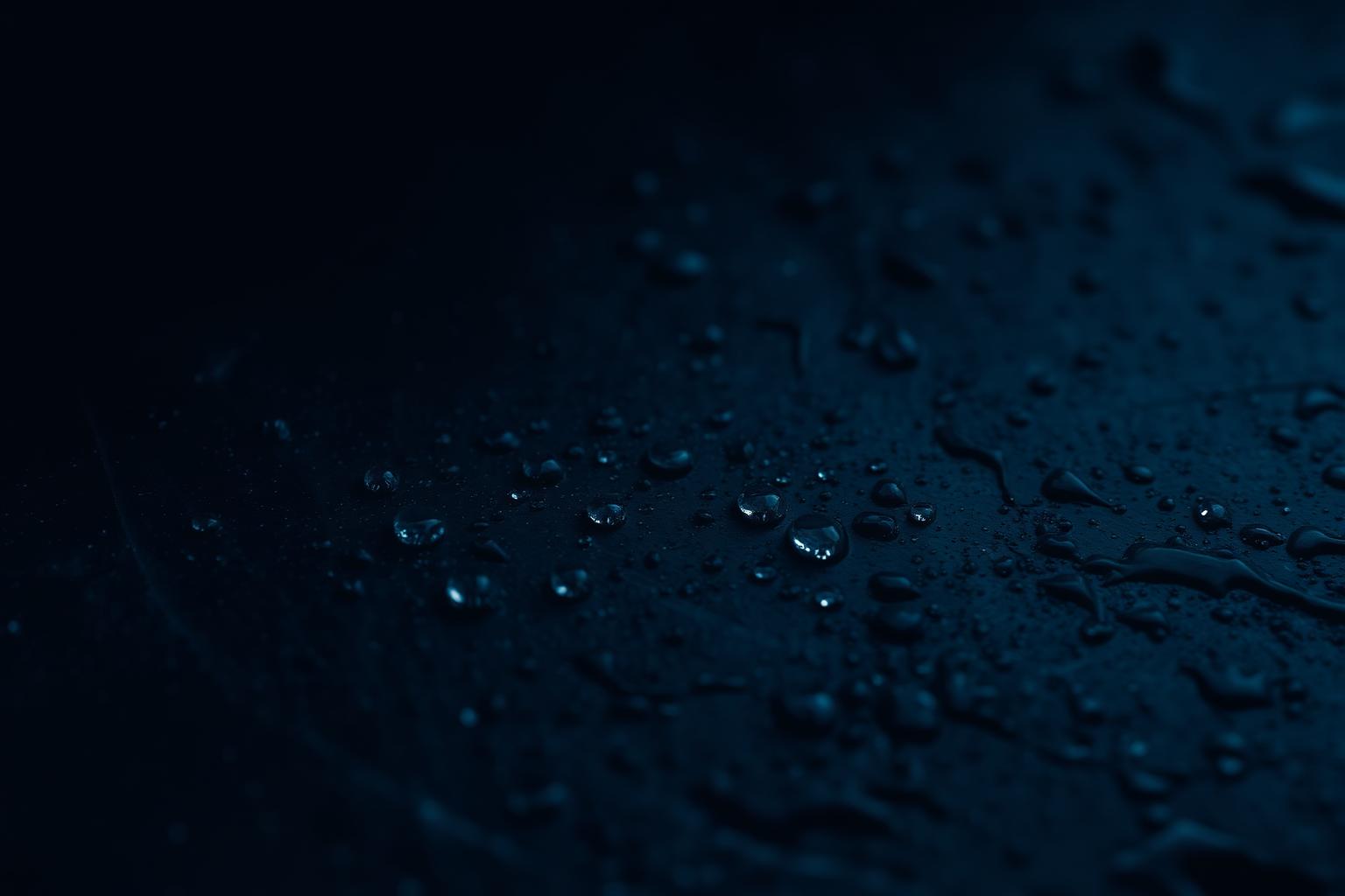 Close-up of water spray against a cleaned exterior surface